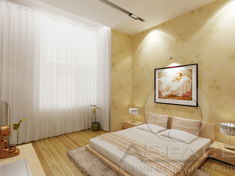 Nội thất hiện đại 44 m2 cho gia đình trẻ