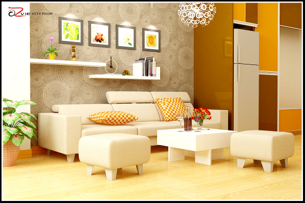 Sử dụng kệ treo tường ấn tượng trong nhà
