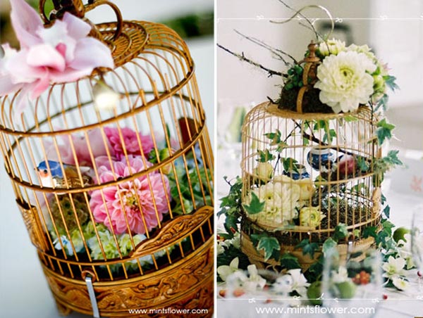 Sáng tạo từ những chiếc lồng chim