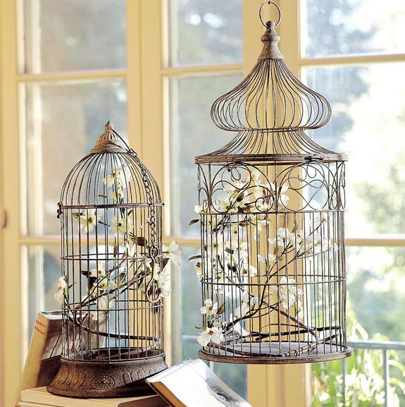 Sáng tạo từ những chiếc lồng chim