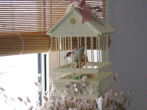 Sáng tạo từ những chiếc lồng chim