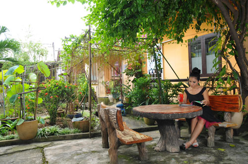 Ngôi nhà “hai trong một” của Cát Tường