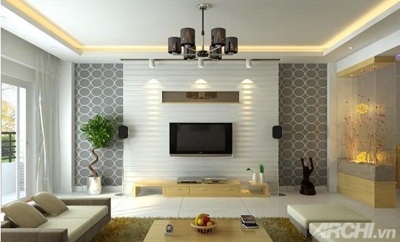 10 thiết kế phòng khách ấn tượng đón năm mới 