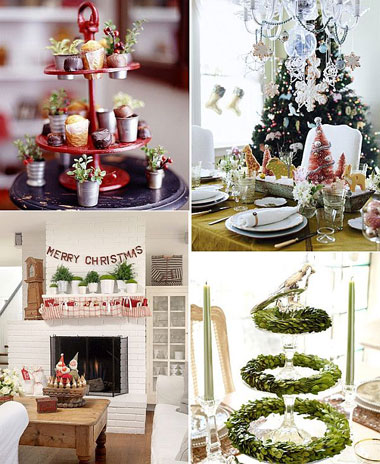 Trang trí Noel với phụ kiện nhà bếp