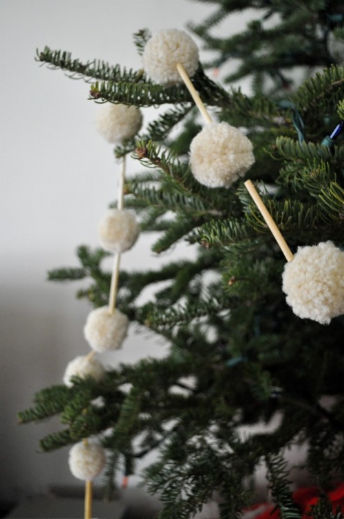 Vòng trang trí tự làm cho ngày Noel