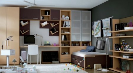 Phòng ngủ dành cho niềm đam mê nghệ thuật của trẻ