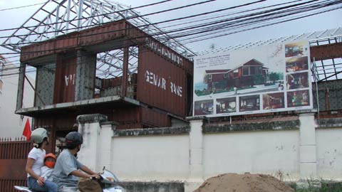 Biệt thự Container độc nhất Sài Gòn