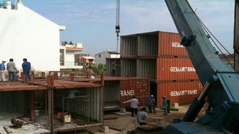 Biệt thự Container độc nhất Sài Gòn