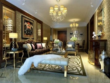 Phòng khách sang trọng đỉnh cao