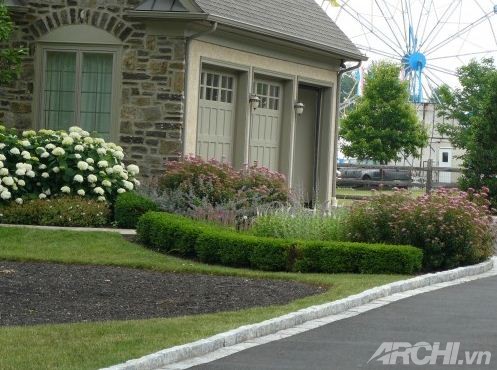 Đường viền ấn tượng cho khu vườn thêm xinh 