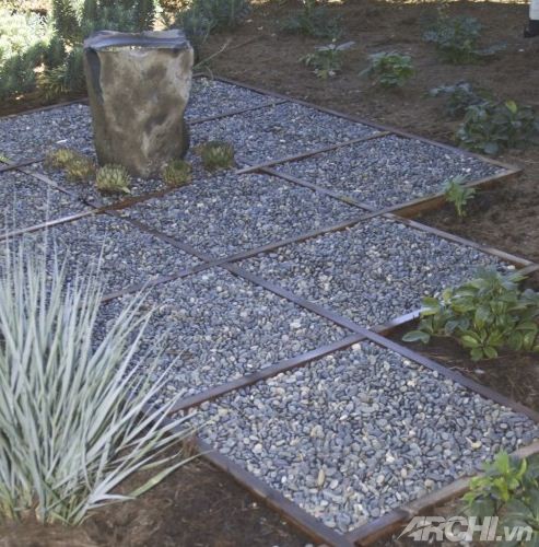 Đường viền ấn tượng cho khu vườn thêm xinh 