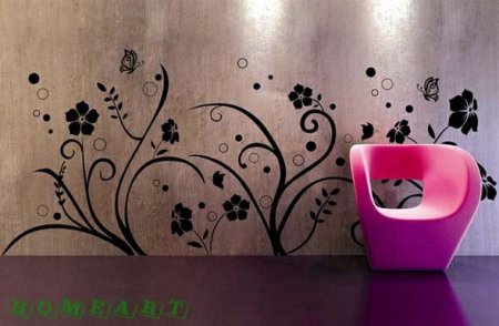 Sáng tạo với Decal dán tường