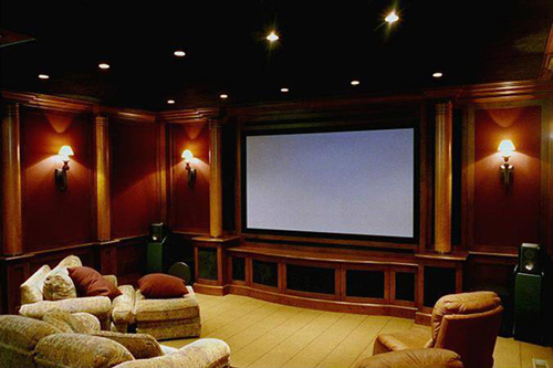 Thiết kế phòng chiếu phim trong nhà