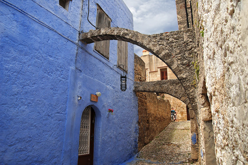 Thị trấn cổ kính trên đảo Rhodes