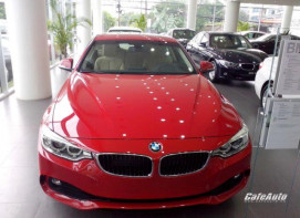 BMW 4 Series 420i Coupe màu đỏ