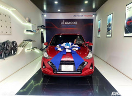 Hyundai Grand i10 Hatchback 1.2 AT 2022 - Xe màu đỏ