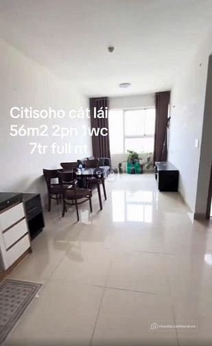 Biệt thự: Pass căn hộ CitiSoho Q2 56m2 - 2PN 1WC - 7tr