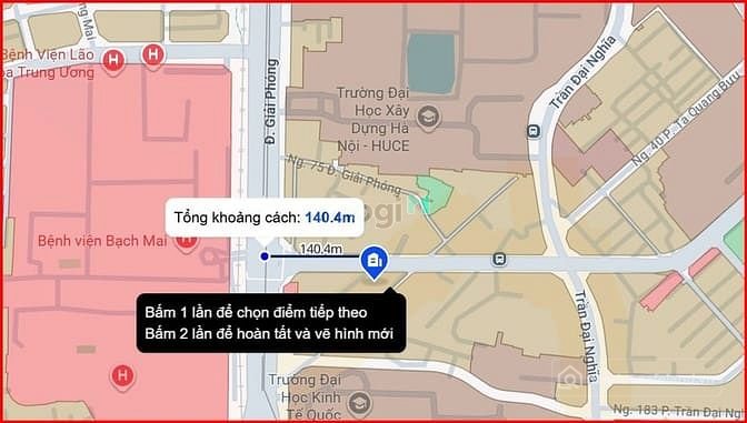 Bán nhà riêng: Cơ hội đầu tư Nhà Mặt Phố Lê Thanh Nghị - QH đường Giải Phóng 90m