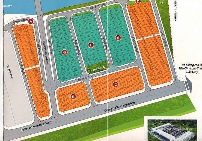 Bán nhà riêng: Bán Nhà KDC Hoàng Anh Minh Tuấn - Đỗ Xuân Hợp Quận 9.