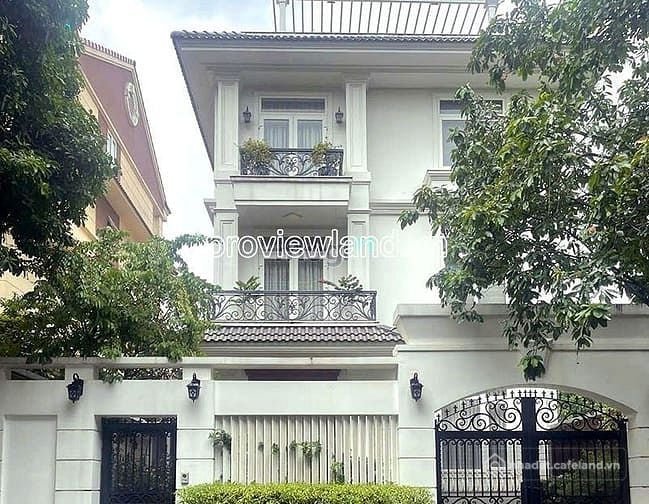 Bán nhà riêng: Bán biệt thự đường Lương Định Của, Bình An, Quận 2, 252m2 đất, 3 