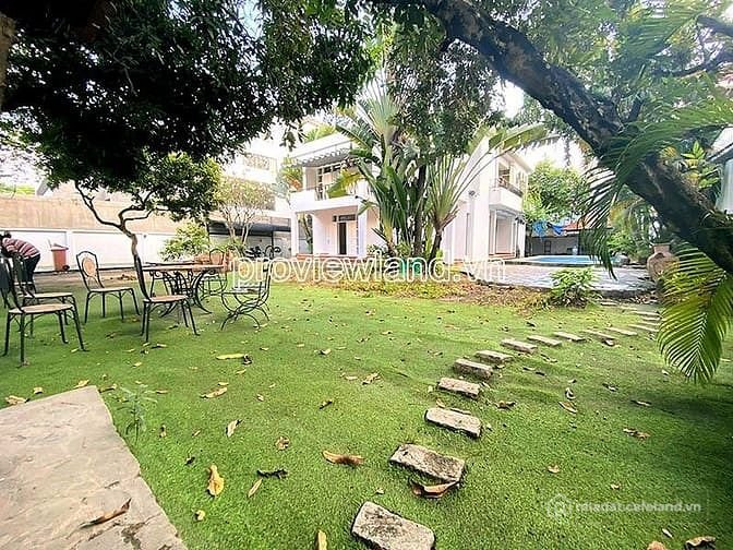 Bán nhà riêng: Bán nhà hẻm Trần Não, Phường An Khánh, 852m² đất, có hồ bơi sân v