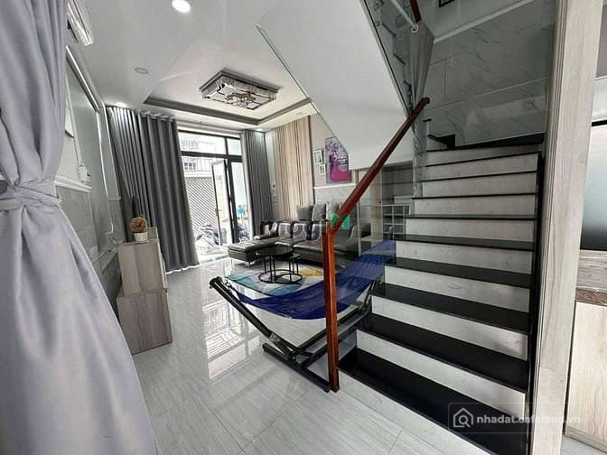 Bán nhà phố dự án: Bán nhà mới đep-DT60m2-3tầng-3PN-ôtô-đậu cửa-vĩnh phước-Nha T