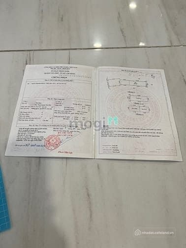 Bán biệt thự: Bán nhà mặt tiền Luỹ Bán Bích, Phường Hoà 4,5x20m 4 lầu