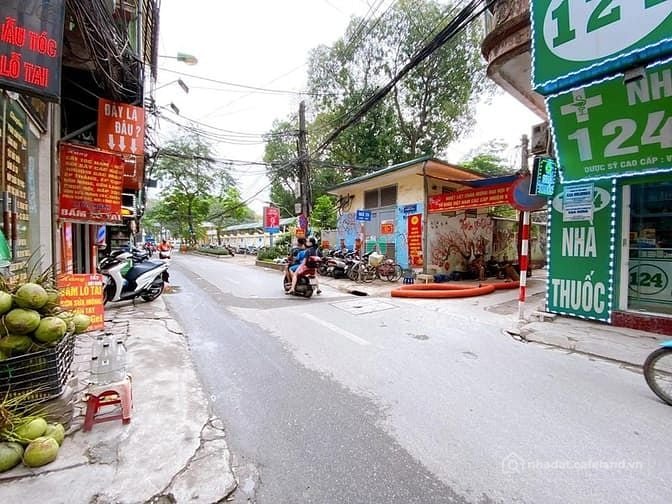 Bán biệt thự: Bán nhà mặt phố Khương Trung, kinh doanh, lô góc, DT: 85m2, MT: 5,