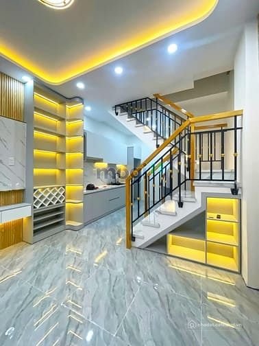 Bán nhà riêng: Nhà xinh lung linh 1 lầu full nội thất lô nhì đường Tân Mỹ, Quận 