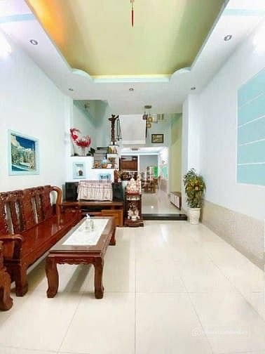 Bán nhà riêng: Nhà 4 tầng hẻm 8m đường Tân Hương, 64m2 nở hậu, 4PN, nhà mới ở ng