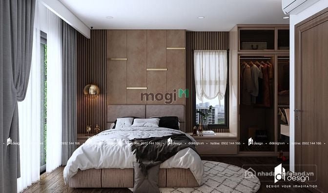 Bán căn hộ chung cư:  Gia đình định cư bán 2 PN+ 108m2 full nội thất Hà Đô Quận
