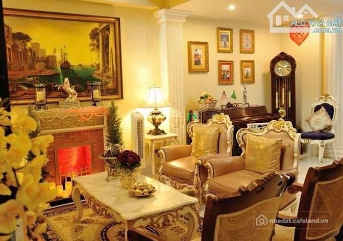 Bán nhà riêng: Định cư, cần bán gấp biệt thự,hẻm rộng 10m, 6.5x28m,Tô Hiến Thành