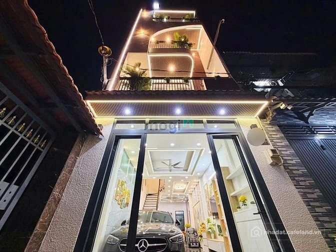 Bán nhà riêng: Bán nhà hẻm xe hơi Quang Trung, P.8, 4 x 18, 3 tầng, 4PN giá 8.19