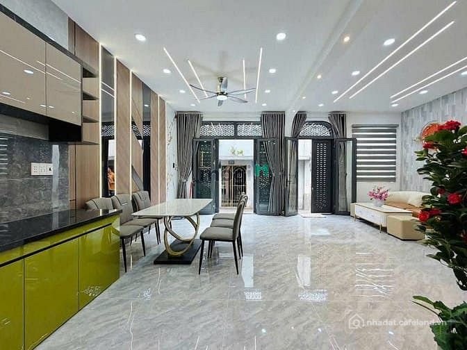 Nhà siêu đẹp mới xây phường 10 Gò Vấp, gần 80m2 chỉ 5.98 tỷ!!!