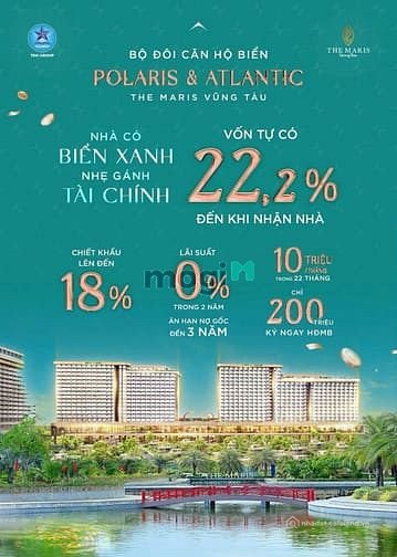 Bán căn hộ chung cư: Căn hộ biển- The Maris- nghỉ dưỡng cùng thiên nhiên