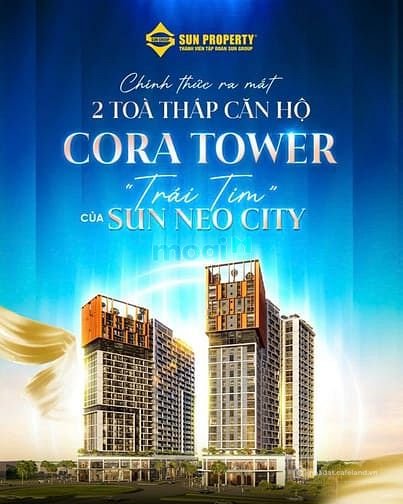 Bán căn hộ chung cư: Chỉ với 1.7 TỶ sở hữu ngay căn hộ Hòa Xuân – CORA TOWER