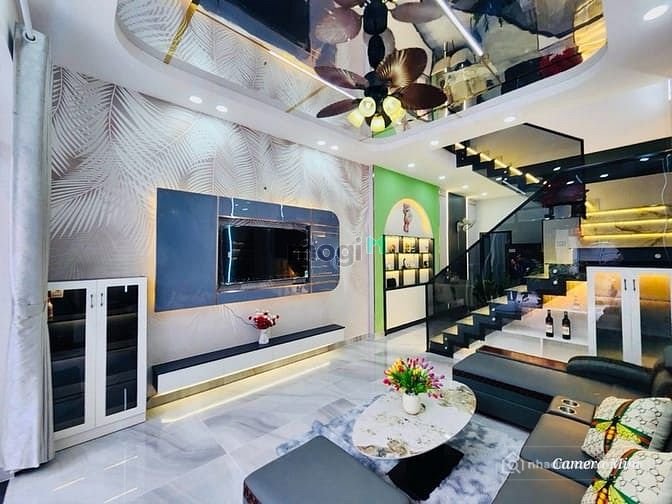 Bán nhà riêng: Nhà Huỳnh Tấn Phát - Ngang lớn - Khu dân cư cao tầng