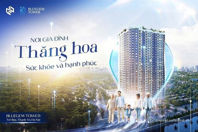 Bán căn hộ chung cư: Bán căn hộ chung cư Bluegem Tower Thanh Trì, Hà Nội