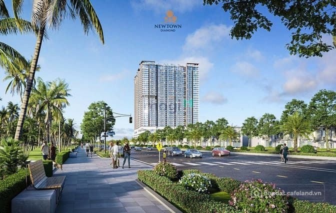 Bán căn hộ Mini, Dịch vụ: Bán căn hộ view biển dự án Newtown Diamond Đà Nẵng