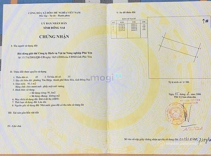 Bán đất thổ cư: Đất bán đường Đồng Khởi đối diện Cục Hải Quan Đồng Nai 91m2 giá 