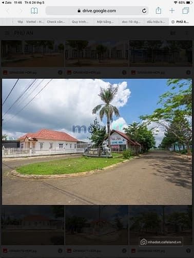 Bán đất thổ cư: ĐẤT nền khu dân cư Phú an Phường Diên Hồng