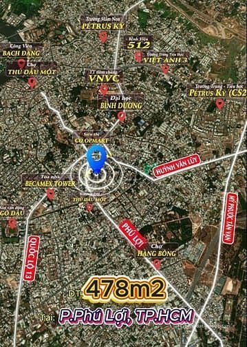 Bán đất thổ cư: Bán Trọ Vị Trí Đẹp Nhất Khu Mỹ Phước 3, Dt 300m2, 10 Phòng 2 Kio