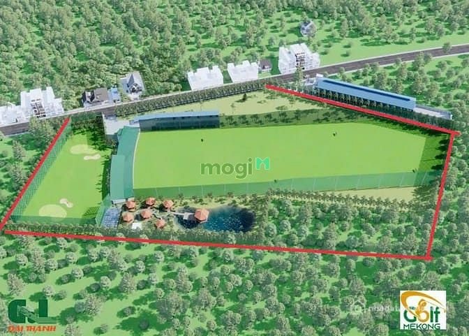 Bán đất thổ cư: Đất siêu lớn có sân Golf mặt tiền quốc lộ 61C, Phong Điền, Cần T