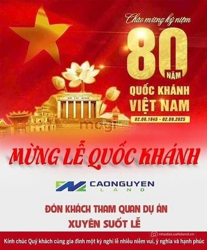 Bán đất nền dự án: Nghỉ Lễ 2/9- Đón khách xuyên lễ tại KĐT Phú Gia Bảo Lộc