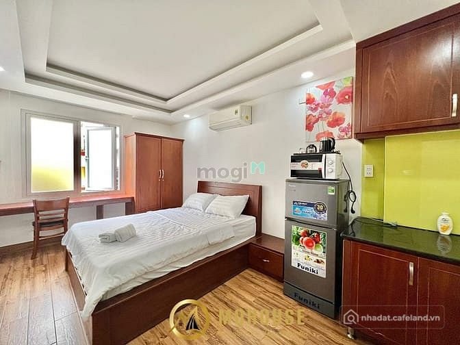 Căn hộ chung cư: Cho thuê phòng hẻm 15A Lê Thánh Tôn - Thái Văn Lung thang máy Q