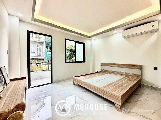 Cho thuê căn hộ Full NT có ban công thoáng ở Tân Phú