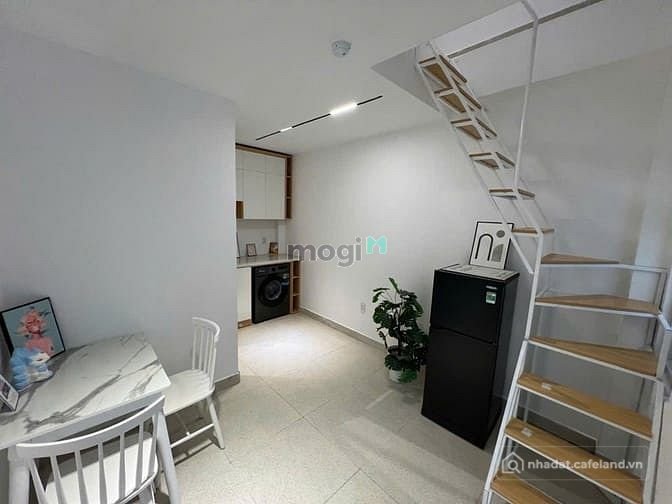 Căn hộ dịch vụ có gác ( 1 trệt 1 lửng) 40m2 chỉ 5tr390 gác cao