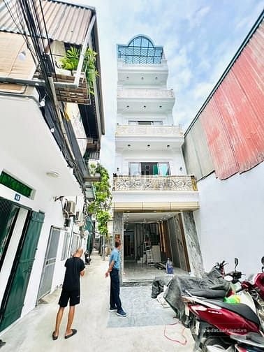 Bán nhà riêng: Thịnh Liệt- 5 tầng thang máy- 10m ô tô tránh- trước nhà để 15 xe 