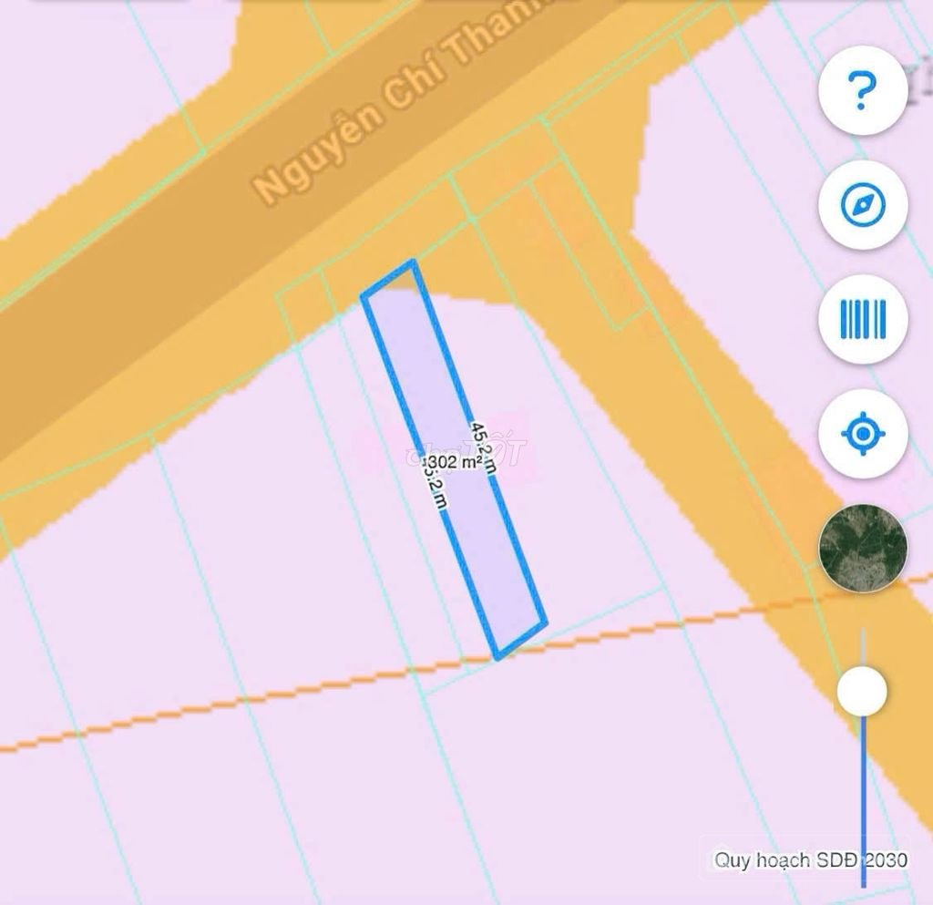 Bán đất thổ cư: 7x45(302m2) 100m2 Thổ Cư Nguyễn Chí Thanh Tân Bình Giá Ngộp