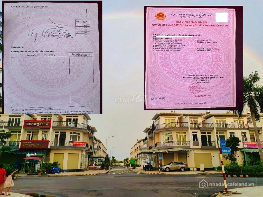 Bán nhà riêng: 119m2| Bán căn góc 2 mặt tiền kinh doanh 7m x 17m (Phúc An City).